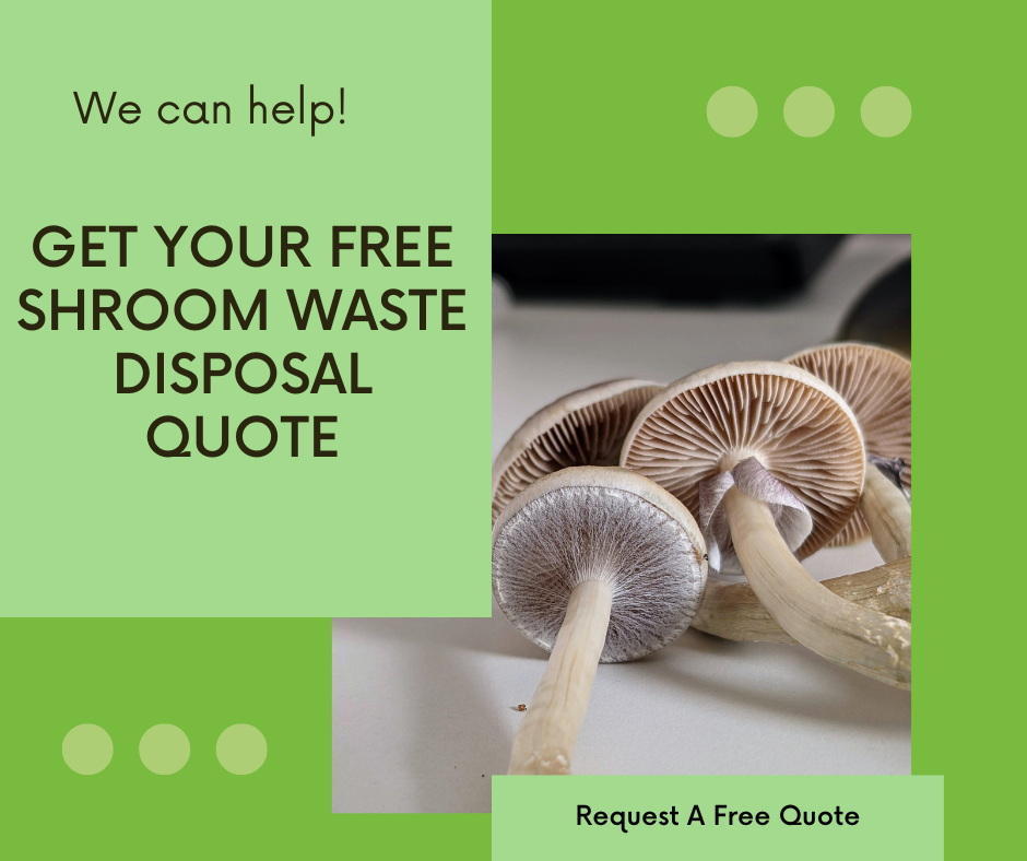 mushroom waste disposal